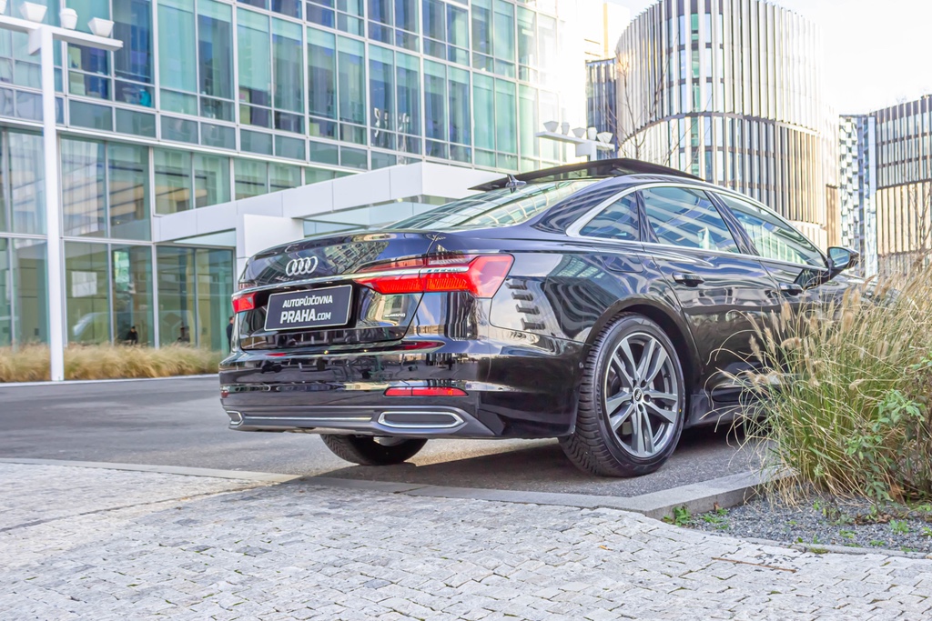 Audi A6 Quattro S-Line car rental Prague
